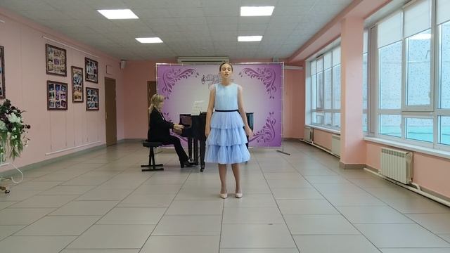 Хаипова Мария . " А. Гречанинов " Песенка феи" смотреть онлайн