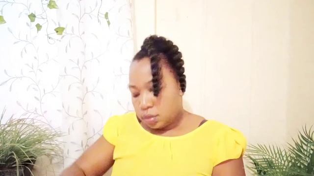 Simple Curly crochet on natural hair. смотреть онлайн