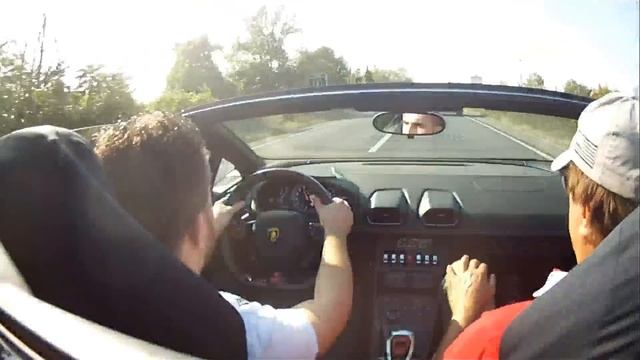 Test drive Lamborghini Huracan Spyder 610cv смотреть онлайн