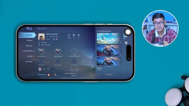 How to Change Profile Background on Mobile Legends on iPhone | Change Your MLBB Profile Background смотреть онлайн