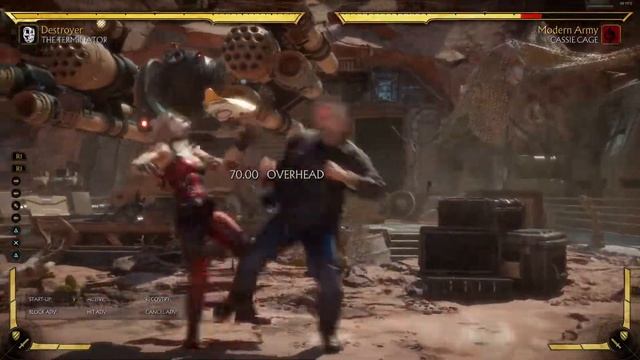 Mortal Kombat 11 - 41% Terminator combo смотреть онлайн