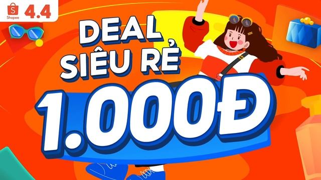 🎉 4.4 SHOPEE VIDEO SIÊU SALE - SĂN VOUCHER ĐẾN 50%, CƠ HỘI TRÚNG 44 IPHONE (28.3 - 4.4) 🔥 смотреть онлайн