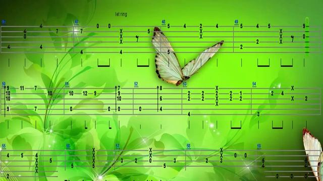 Yuki Matsui - You Are the Apple of My Eye (Guitat tab) смотреть онлайн