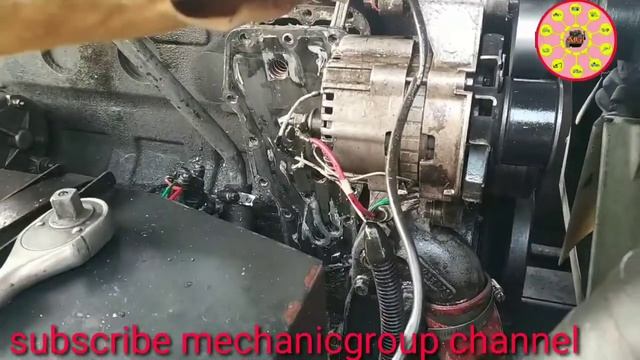 How to 6BT Engine Back Compressor, Full Check,Water Check Block Leakage, step by mechanicgroup смотреть онлайн