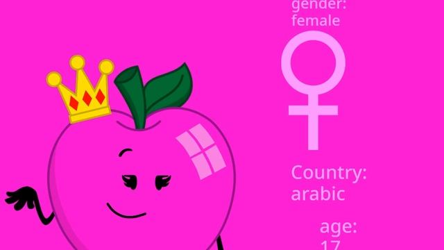 meet @aminahQoAS's OC! queen pink apple! смотреть онлайн