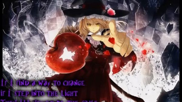 Nightcore - Bad Apple (English version with Lyrics)