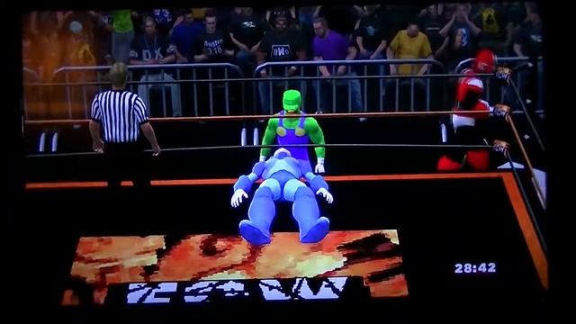 WWE 2K14 Tag Team Tournament Finals Match Megaman X & Zero vs Mario & Luigi смотреть онлайн