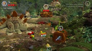 Lego Мультики про динозавров.Динозавр Стегозавр.Lego Jurassic World. Мультики про динозавров.#Лего