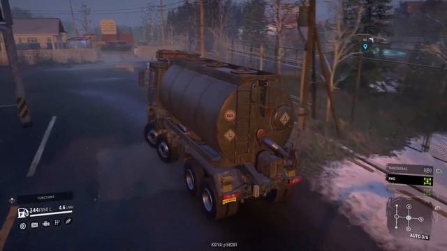 SnowRunner Mod Review | MERCEDES BENZ AROCS! смотреть онлайн