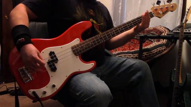 Guns N' Roses - Bad Apples (bass cover) смотреть онлайн