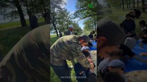 ОТДЫХ НА ПРИРОДЕ УЧАЩИХСЯ МЕДРЕСЕ С.КОКРЕК