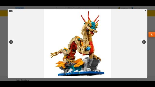 New LEGO Auspicious Dragon 80112: Celebrating the Year of the Dragon - First Thoughts смотреть онлайн