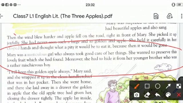 Class VII - English Literature- The Three Apples смотреть онлайн