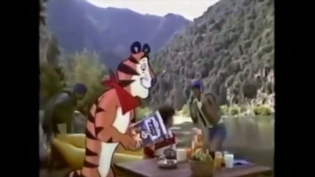 Frosted Flakes Commercials Compilation Tony The Tiger смотреть онлайн