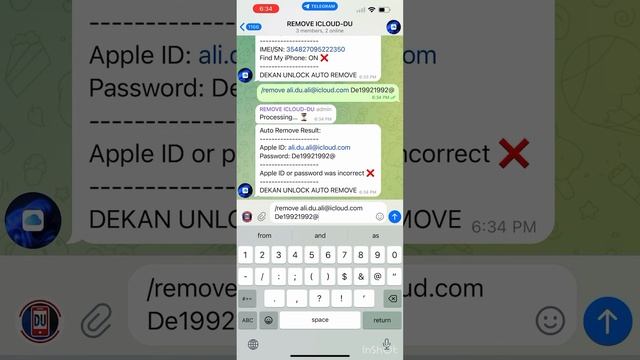 DEKAN UNLOCK AUTO REMOVE ICLOUD смотреть онлайн