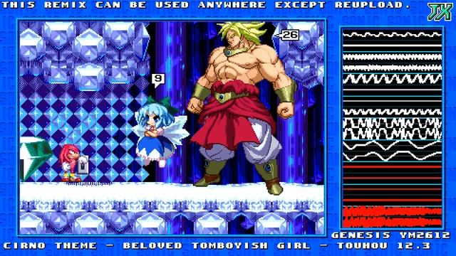 [16-Bit;Genesis]Cirno's Theme - Beloved Tomboyish Girl - Touhou 12.3 смотреть онлайн
