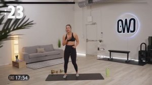 Leg Day Cardio Weights & Core 20-10-5 Method