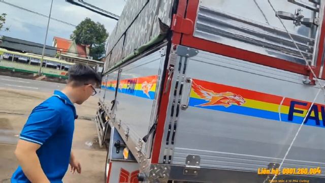 FAW TIGER BỬNG NHÔM QUÁ CHẤT và KHUYẾN MÃI chi phí giấy tờ | FAW 8 tấn thùng 6m2 trả trước từ 170tr смотреть онлайн