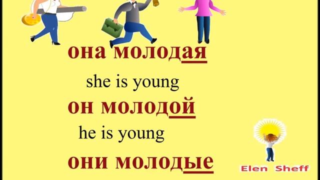 № 10 Базовый русский ОПИСАНИЕ ВНЕШНОСТИ высокий, низкий, тонкий, красивый... смотреть онлайн