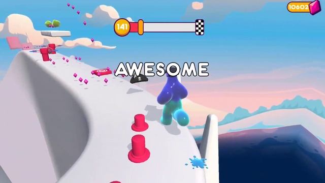 Blob Runner 3D - Gameplay Walkthrough - All Levels (IOS, Android) смотреть онлайн