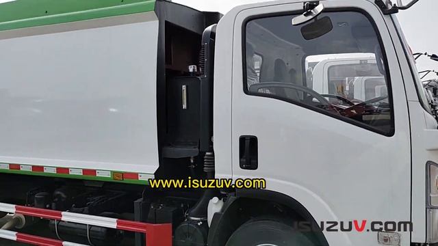 10 units Isuzu garbage compactor trucks are exported to Latin america смотреть онлайн