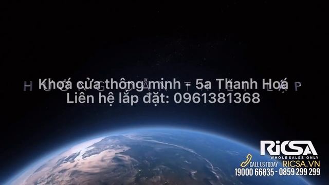 Khoá cửa Vân Tay Ricsa P60 - 5athanhhoa.com смотреть онлайн