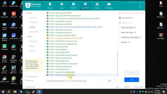 Fix Iphone 11 Stuck logo/Error -75/Error 20 3Utools Fix 2024 (UFIXER SOLUTION) смотреть онлайн