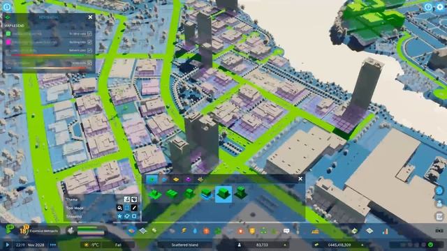 The PERFECT OFF-RAMP to the Office Park: Cities Skylines II смотреть онлайн