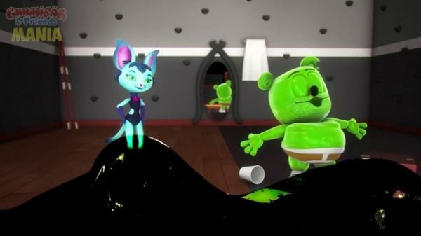 Spooktacular SLIME-O-RAMA - Slime Video - Gummy Bear Show MANIA