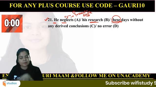 10:00 AM - SSC MTS 2021 | English by Gauri Bhatt | Top 300 Error Detection | Day-9 смотреть онлайн