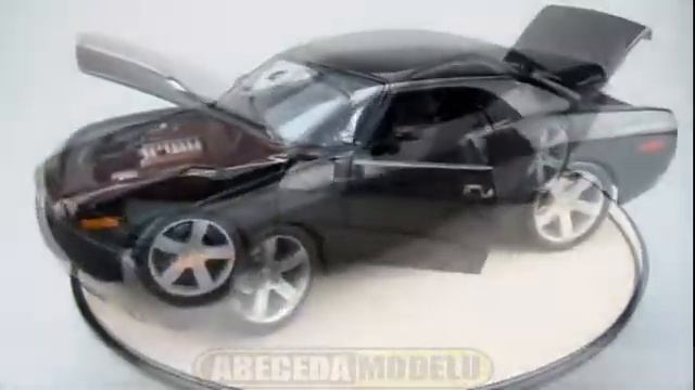 dodge challenger concept 2006 black maisto 18 смотреть онлайн