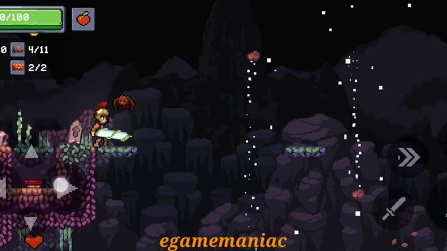 Apple Knight 2: Hack and Slash World 4 Level 3| Dungeons| Secret Hidden Chest Location| смотреть онлайн