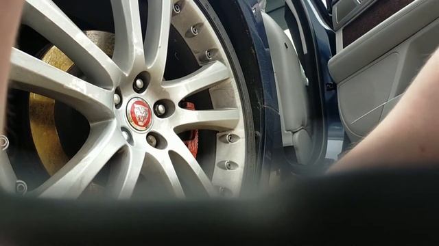 Fitting Replacement "toyota" wheel nuts to Jaguar XF 2009. Including makeshift Engineer's Blue. смотреть онлайн