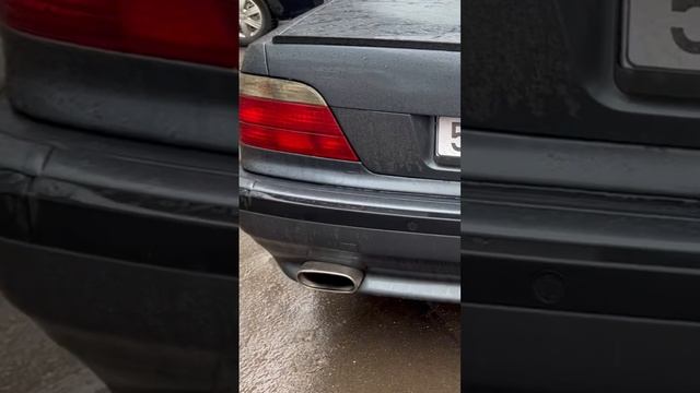 BMW e38 740d exhaust выхлоп смотреть онлайн