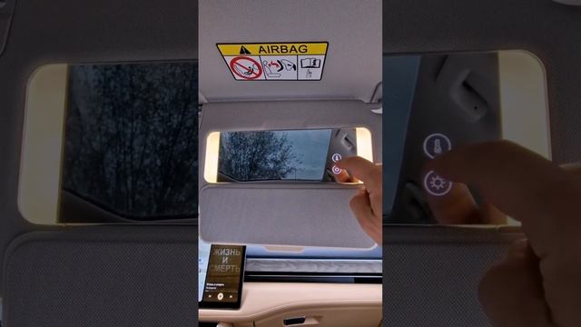 Козырёк #Seres #M5  с настройкой теплоты и яркости свечения 👍 #Dven #машины #прикол #лента #авто