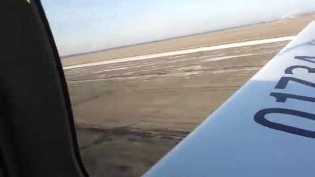 Diamond Da-40NG Tundra RA-01734 UWLL landing смотреть онлайн