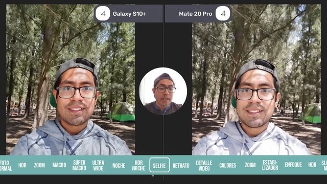 Galaxy S10+ vs Huawei Mate 20 Pro | Cámara смотреть онлайн