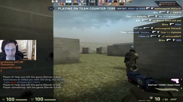 CS GO - NiP GeT_RiGhT Playing Aim Map