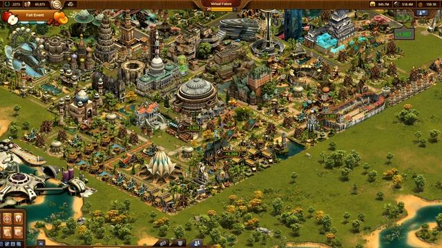 Forge of Empires_Build Harvest Barn, Wheat Field, Sunflower Patch, Begonia Bench смотреть онлайн