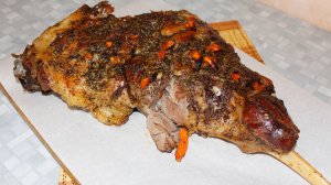 Баранья нога запеченная в духовке