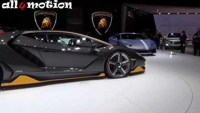 LAMBORGHINI CENTENARIO LP 770-4 V12 @ Geneva Autoshow 2016