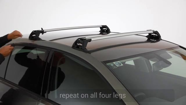 Clamp Fitting Kit installation Yakima/Whispbar/Prorack roof rack смотреть онлайн