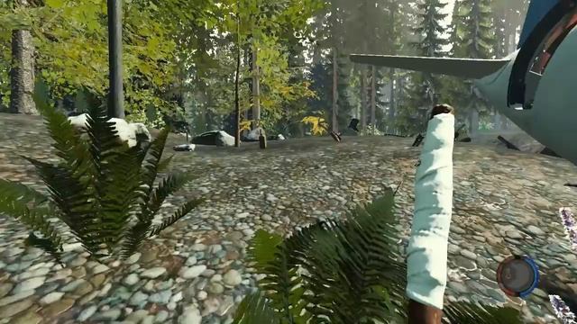 Крафт факела в игре The Forest