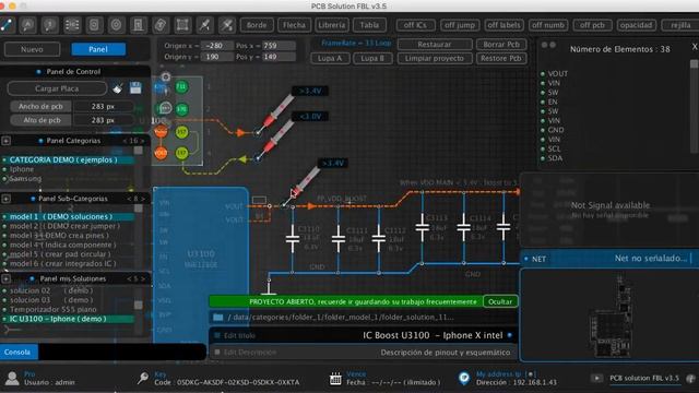 PCB Solution FBL - [ Documentando ] - IC DcDc Boost U3100 - iphone X смотреть онлайн