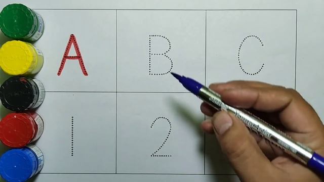 #abcd #kids #alphabet, A for Apple, B for Ball, C for Cat, Learn 12345 смотреть онлайн