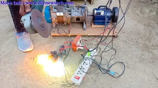 Free Energy Generator 220V | From 1kw Alternator And Water Pump Motor Some Other Parts смотреть онлайн