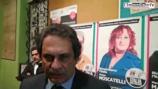 FORZA NUOVA, IL LEADER ROBERTO FIORE A FOGGIA смотреть онлайн
