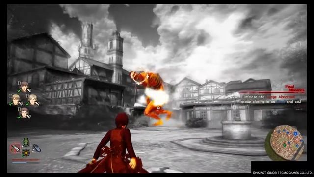 (Attack On Titan 2) Evasion & Hook Drive смотреть онлайн