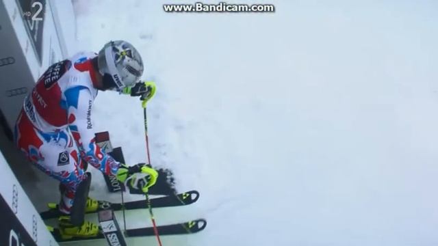 Julien LIZEROUX SKI START EPIC FAIL 22.3.2015 смотреть онлайн
