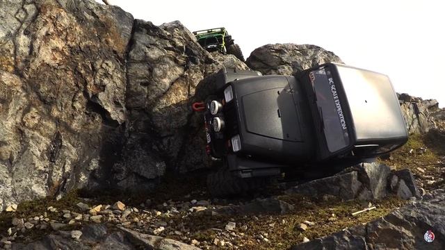 Custom Land Rover D90 - Jeep Wrangler Yj - Land Rover Defender 130 - Crawling смотреть онлайн